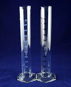 Цилиндр 1- 500-2 высокий со шкалой ц.д. 5 коричн. шкала, класс в (германия)