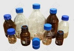 Банка темная 1000 мл с винтовой крышкой и шкалой (gl 45)