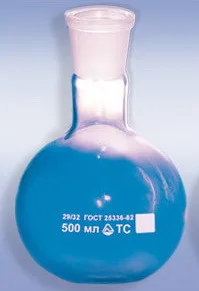 Колба плоскодонная п-1-50-19/26 тс