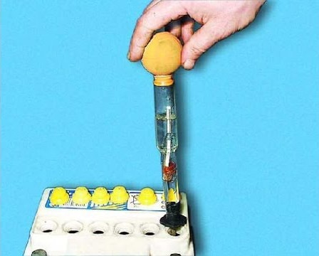 Автомобильный ареометр